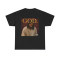 GOD portrait Tee | Jesus image graphic tee, religious faith shirt